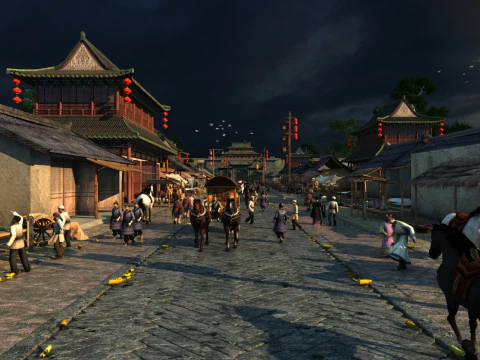 Cidade antiga Modelo 3D