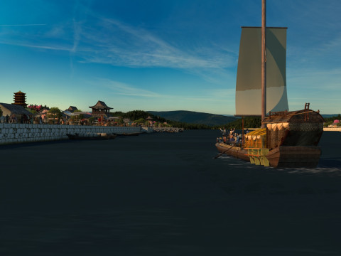 Ancient city 3D Modell