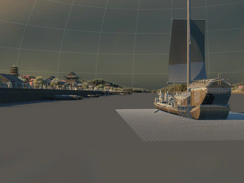 Ancient city 3D Model