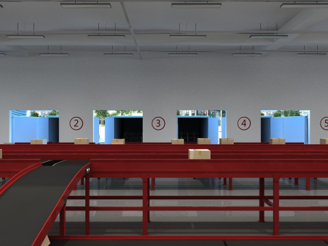 Express workshop Model 3D