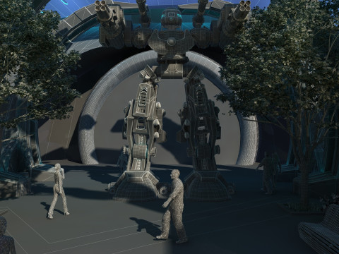 Robot Modèle 3D