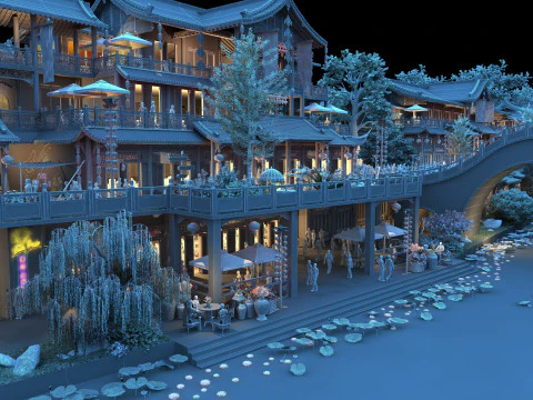 Ancient city 3D Model