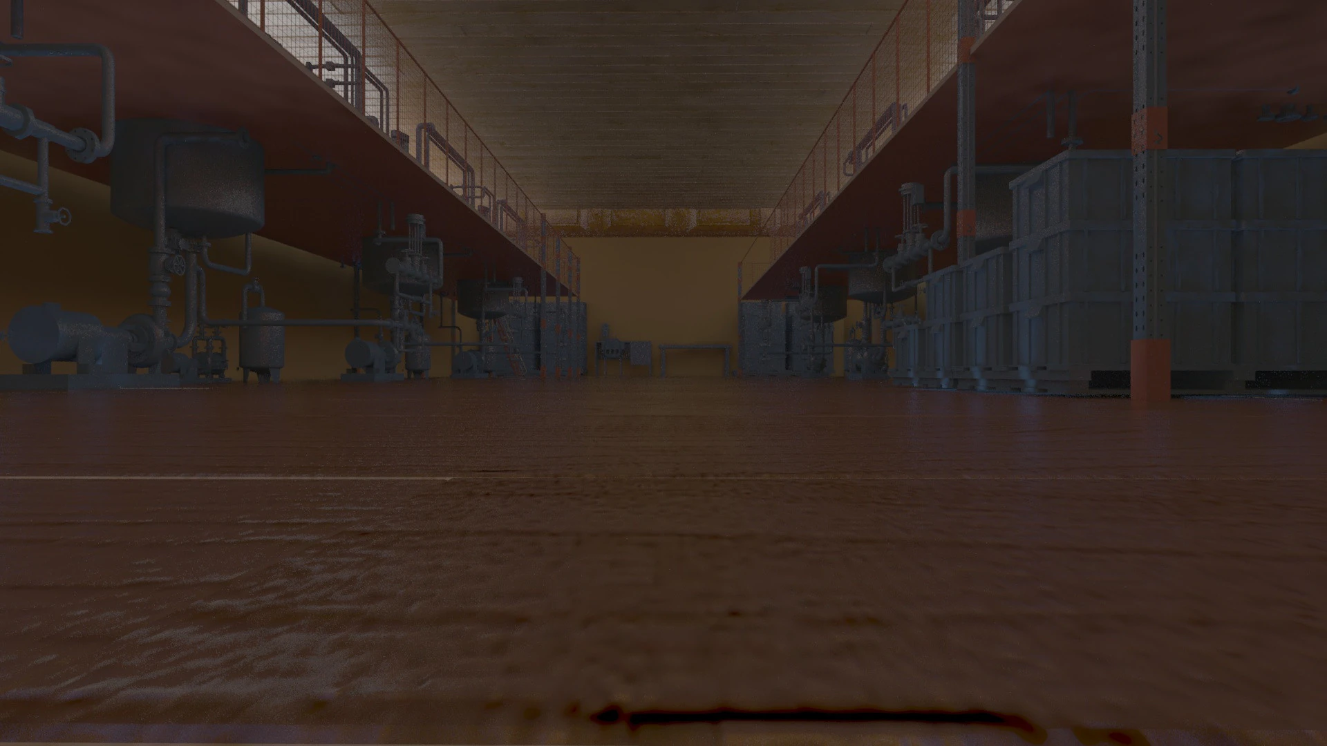 Plant equipment 3D Model .c4d .max .obj .3ds .fbx .stl .blend 
