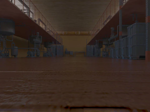 Tesis ekipmanları 3D Model