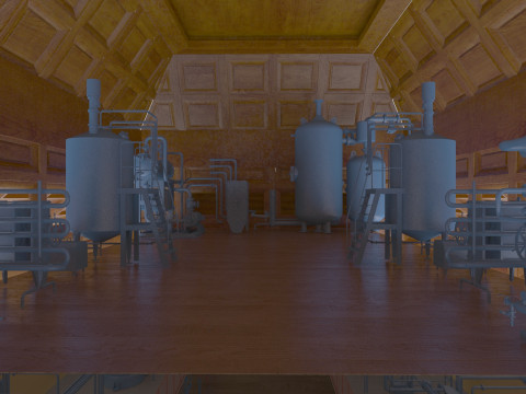 Plant equipment 3D Model