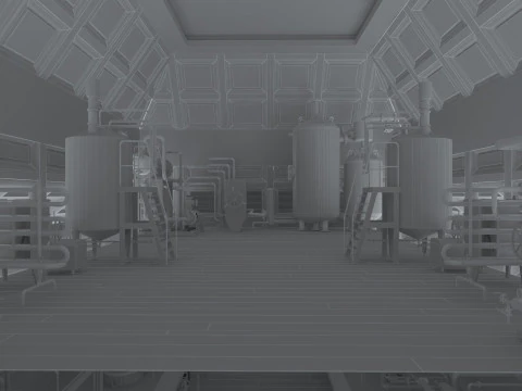 Plant equipment 3D Model
