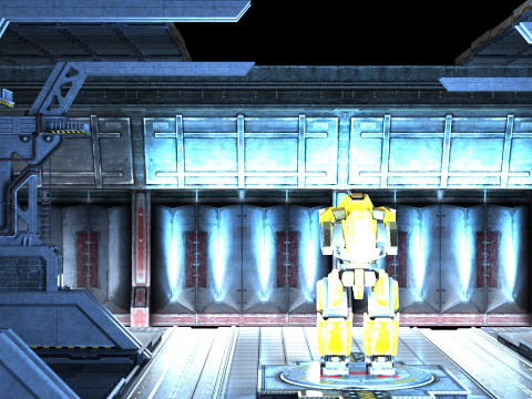 Mech factory Modelo 3D