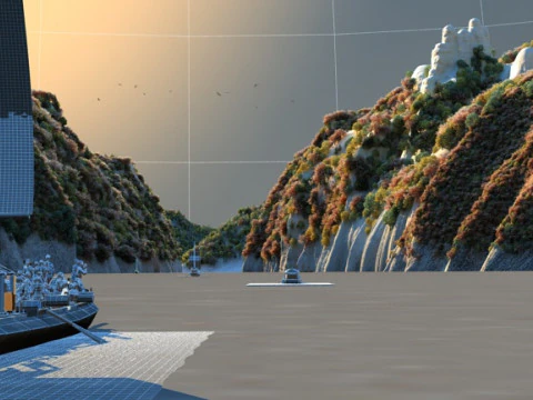 Gully 3D Model