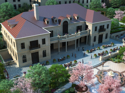 Villa 3Dモデル