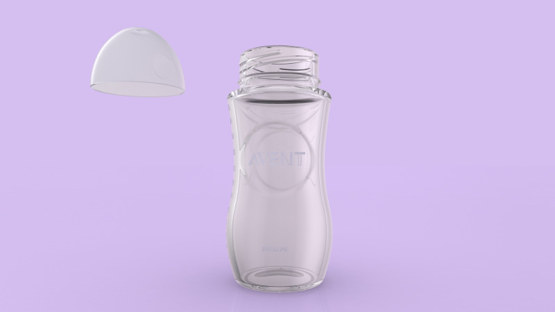 Bottle 3D Modell .c4d .max .obj .3ds .fbx .stl .blend 