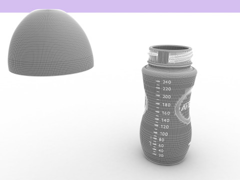 Bottle 3D Modell