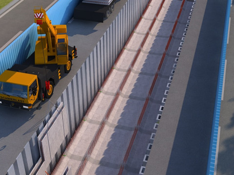 Repair a road Modelo 3D