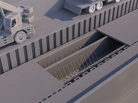 Repair a road 3D Model