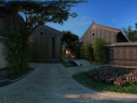 Alley Modelo 3D