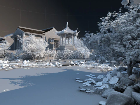 Ancient building 3D Model
