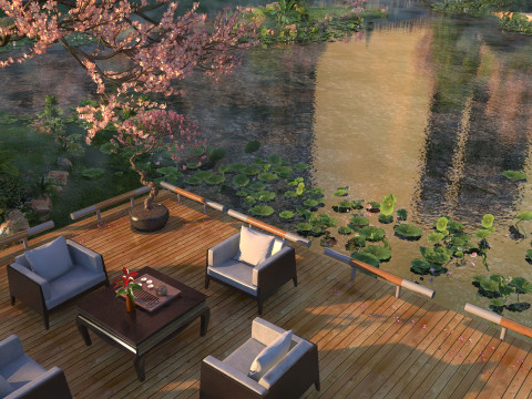 Courtyard Modelo 3D