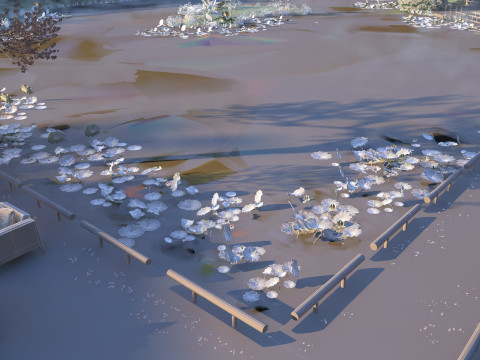 Courtyard Model 3D