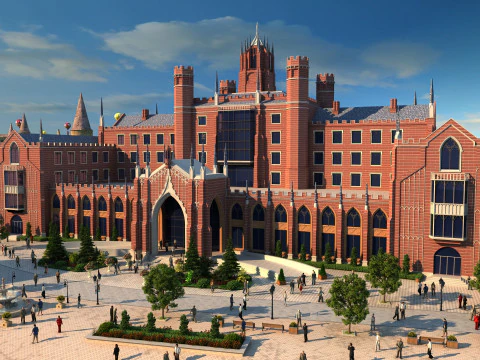 Еклезія 3D Модель