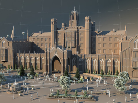 Ecclesia 3D Модель