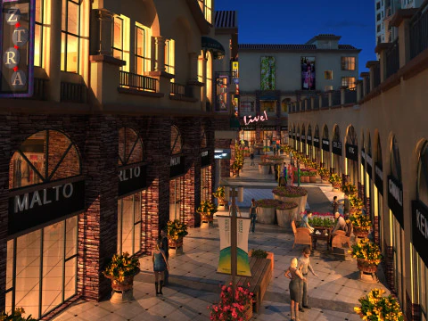 Urban architecture 3D Model