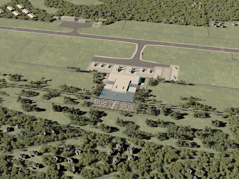 Aerodrome 3D Model