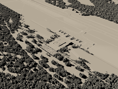 Aerodrome 3D Model