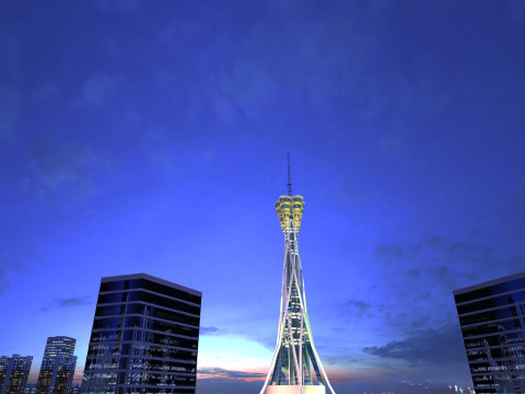 Urban architecture Model 3D