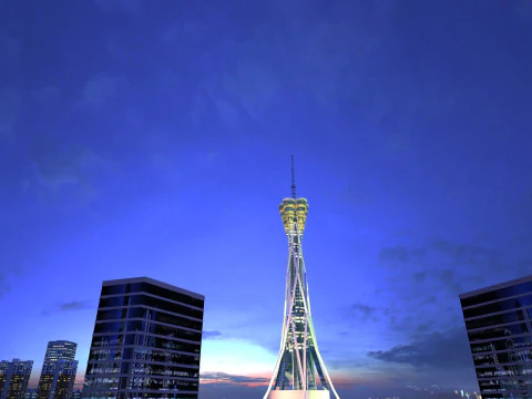 Urban architecture 3D Model