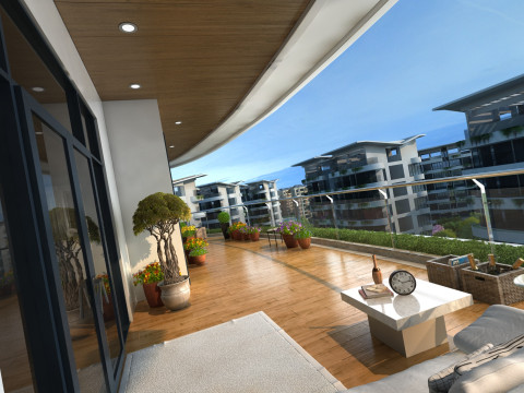 Balcony Modelo 3D