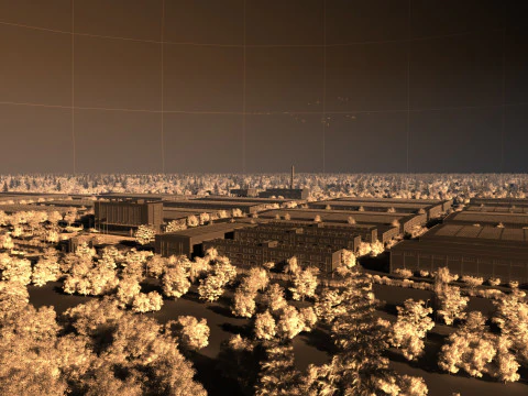 Factory 3D Model