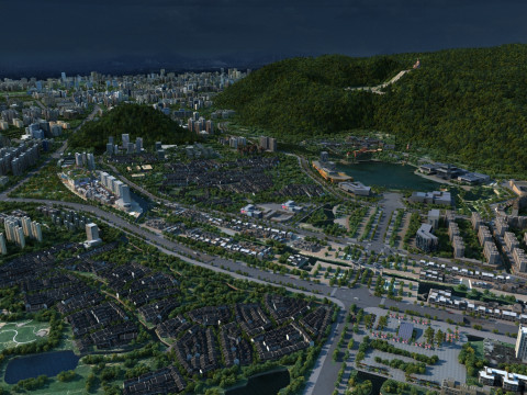 Urban architecture Modello 3D