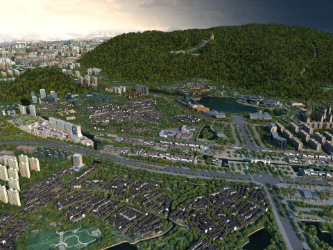 Urban architecture 3D Model