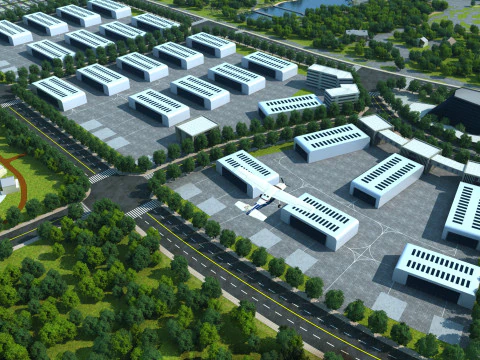 Городская архитектура 3D Модель