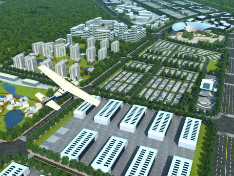 Urban architecture 3D Model