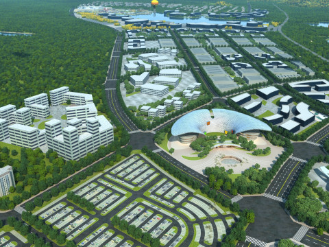 Urban architecture 3D Model