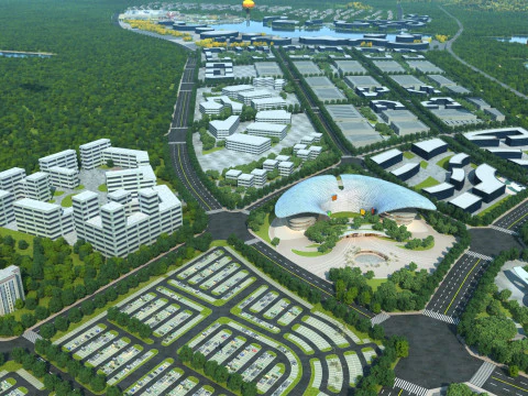 Urban architecture 3D Model