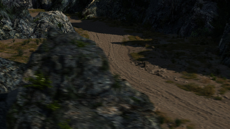 Jalan pegunungan Model 3D .c4d .max .obj .3ds .fbx .stl .blend