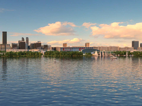 Urban architecture 3D Model