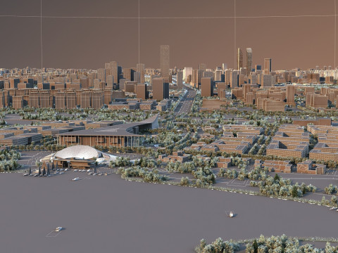 Urban architecture 3D Model