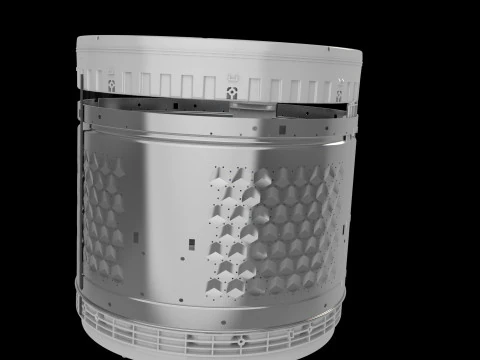Washing machine drum 3D Model