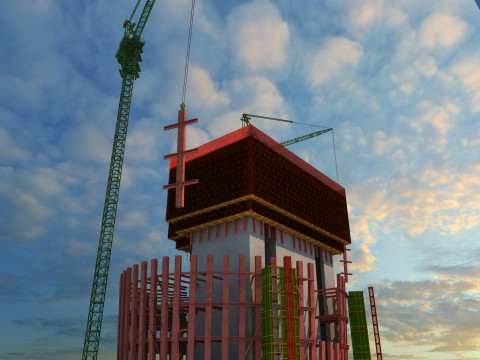 Build tall buildings 3D Модель