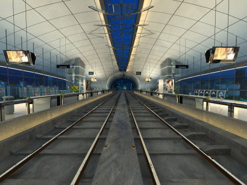 Subway Model 3D