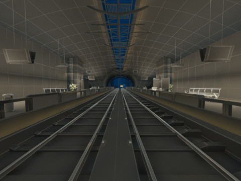 Subway Model 3D