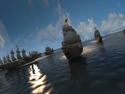 Flotilla Model 3D