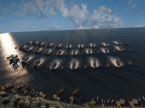 Flotilla 3D Модель