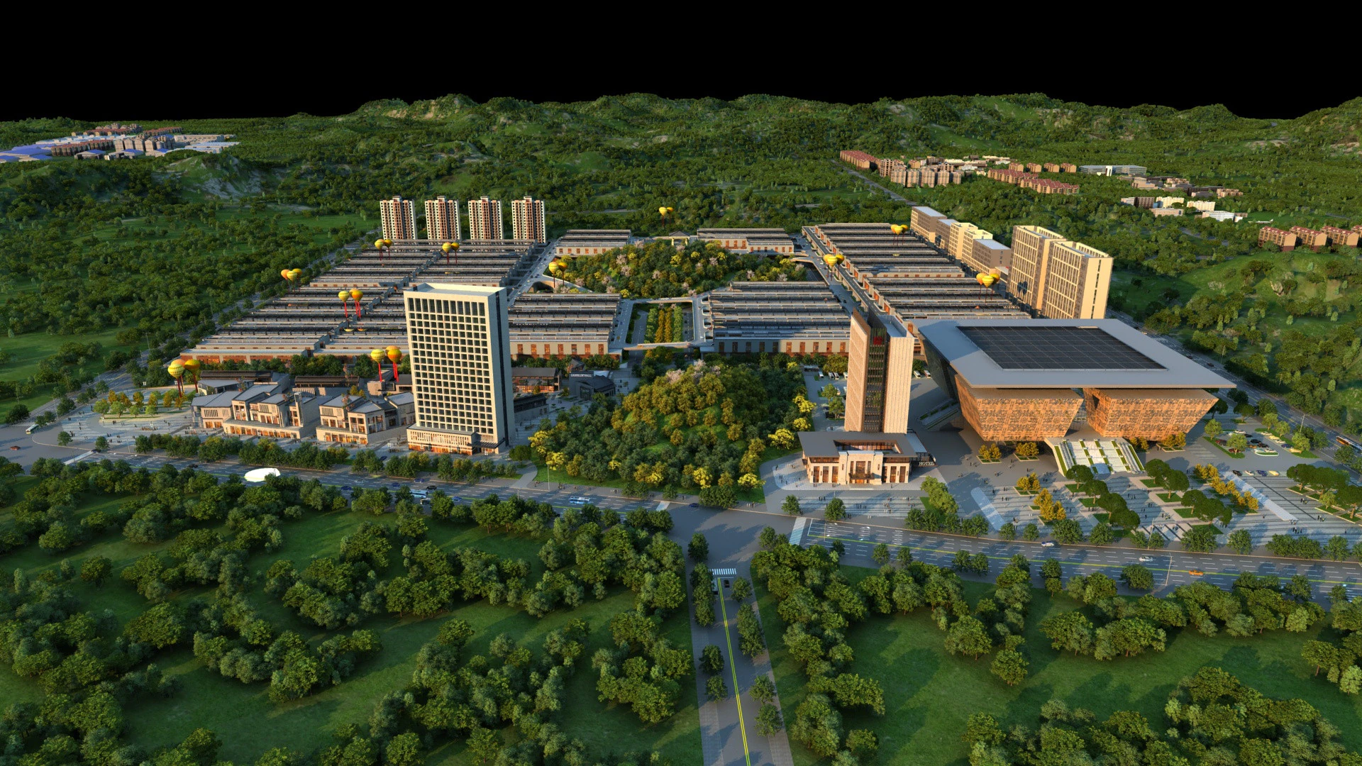 Mall 3D Model .c4d .max .obj .3ds .fbx .stl .blend 