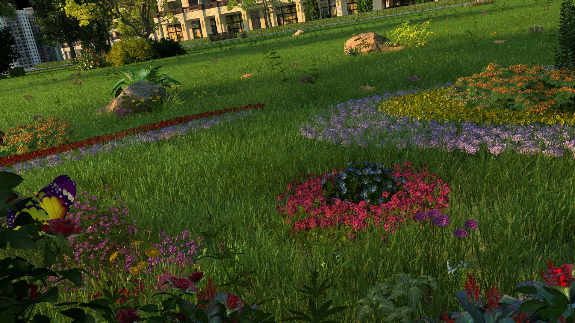 Villa 3D Model .c4d .max .obj .3ds .fbx .stl .blend 