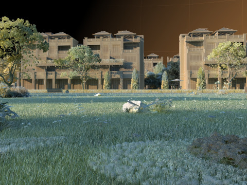 Villa 3D Модель
