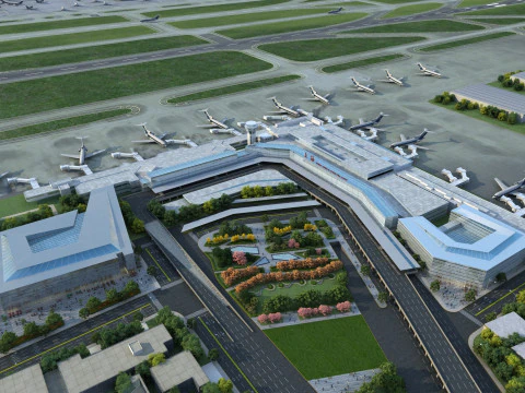 机场 3D 模型