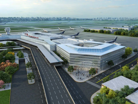 Aerodrome 3D Model